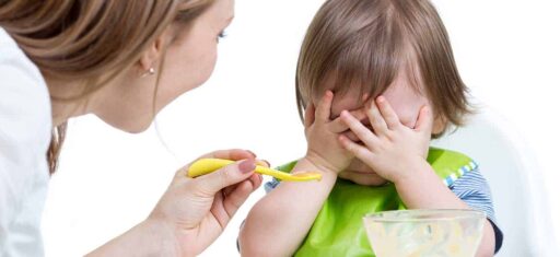 child being a picky eater