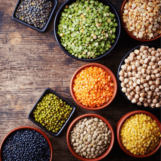different legumes